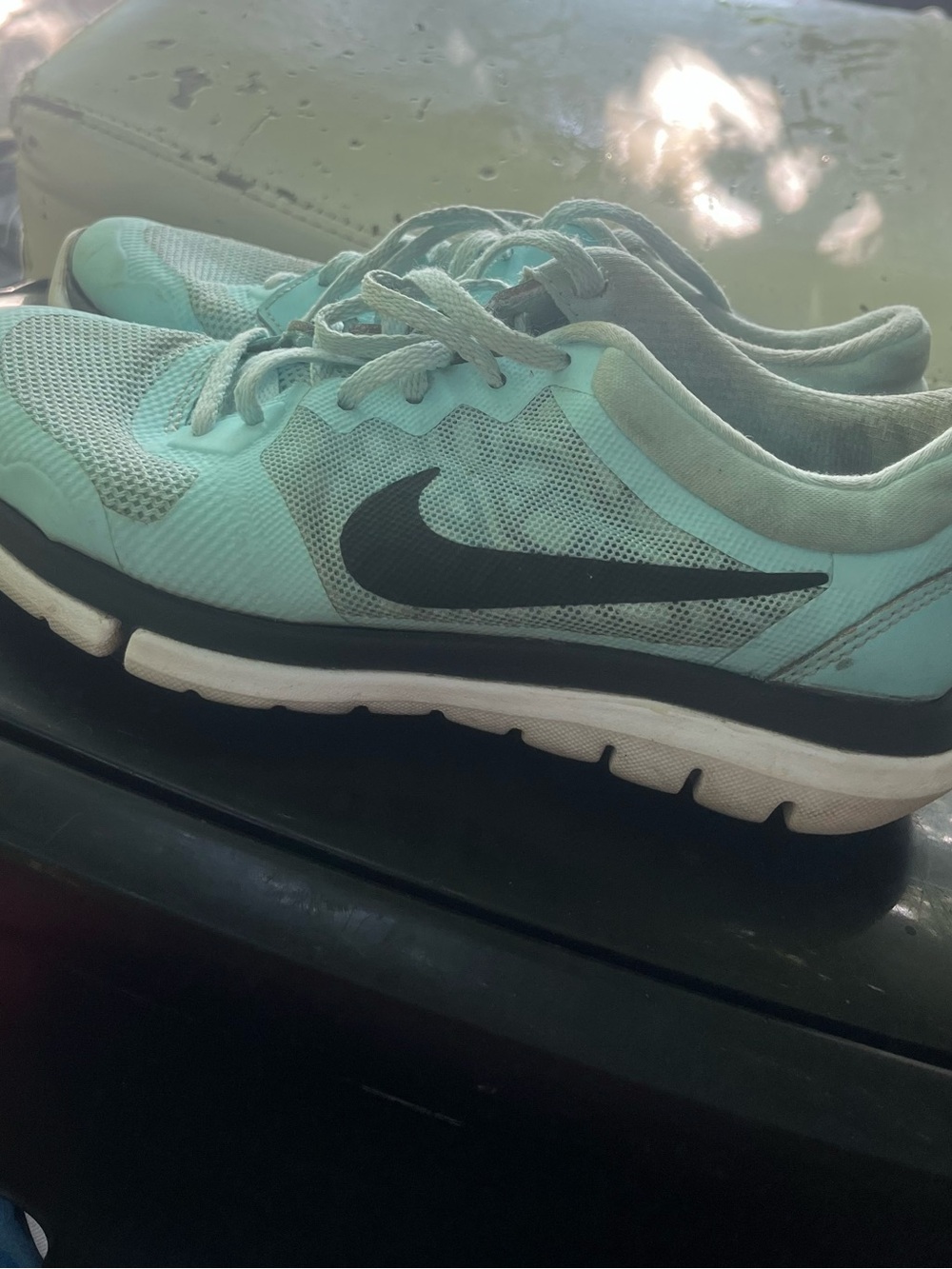 Nike Women’s Athletic Running Shoes - Teal/Black